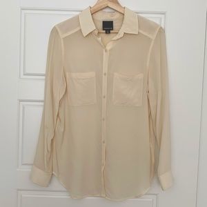 Nordstrom 100% Silk Blouse